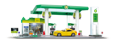 BP Service Station with BMW Z4(Yellow) (Free Wheel)